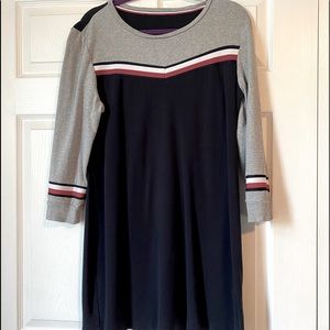 Long sleeve t-Shirt dress